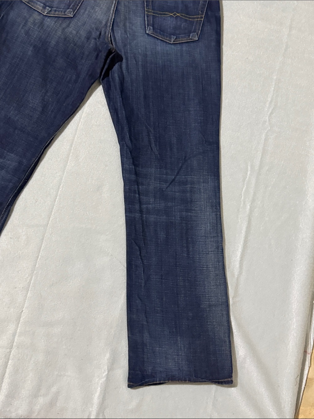 Lucky Brand Gene Montesano Vintage Regular Blue Jeans Size 36 - Picture 8 of 10